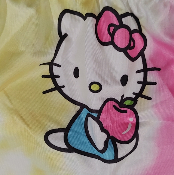Hello Kitty Pastel Off-Shoulder Midi Dress - Picture 5 of 5